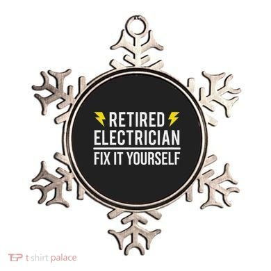 Retired Electrician Fix It Yourself Ornament