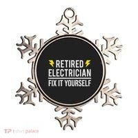 Retired Electrician Fix It Yourself Ornament thumb 0