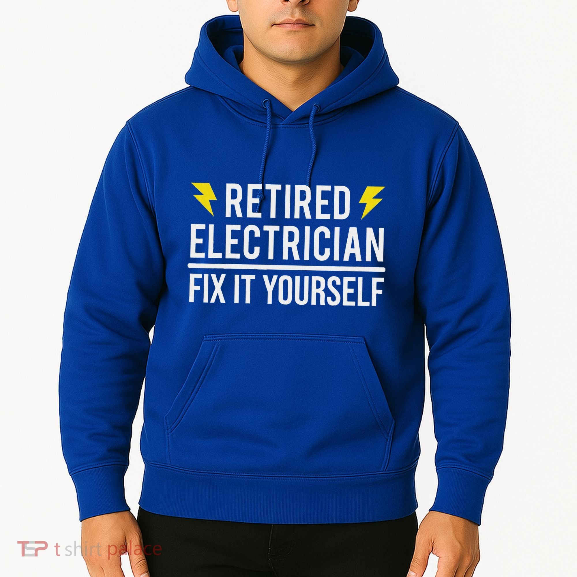 Retired Electrician Fix It Yourself Hoodie