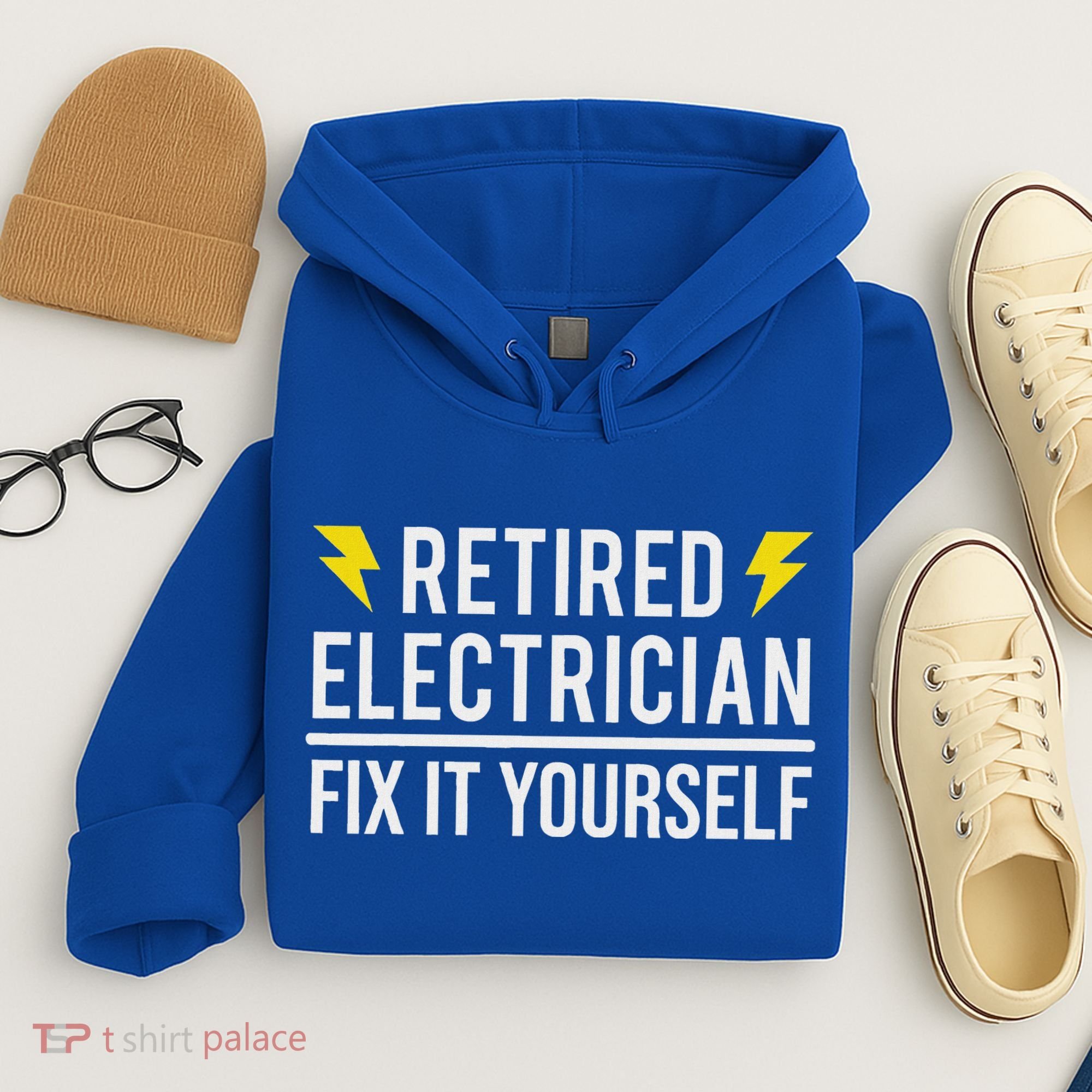 Retired Electrician Fix It Yourself Hoodie