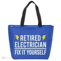 Retired Electrician Fix It Yourself Tote Bag thumb 0