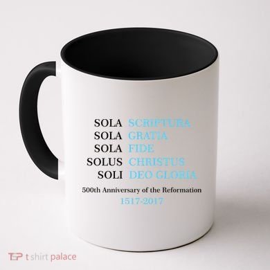 Reformation 500th Anniversary Five Solas Coffee Mug