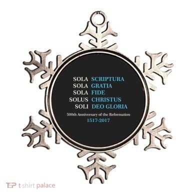 Reformation 500th Anniversary Five Solas Ornament