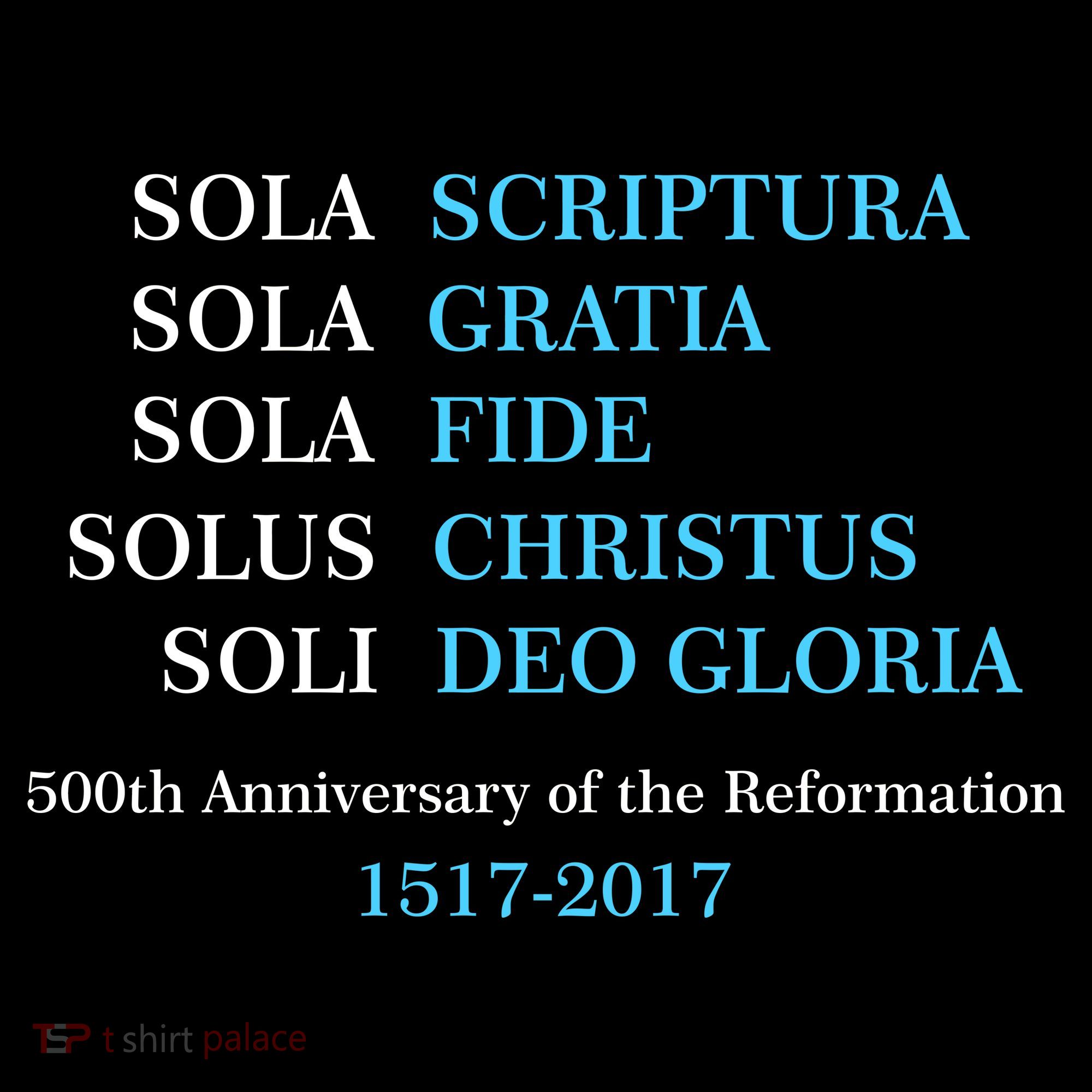 Reformation 500th Anniversary Five Solas Ornament