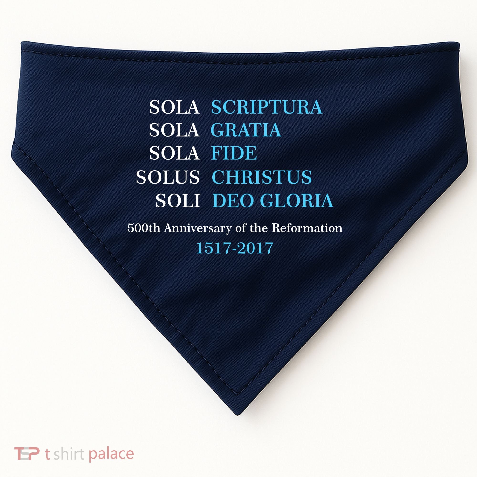 Reformation 500th Anniversary Five Solas USA-Made Doggie Bandana