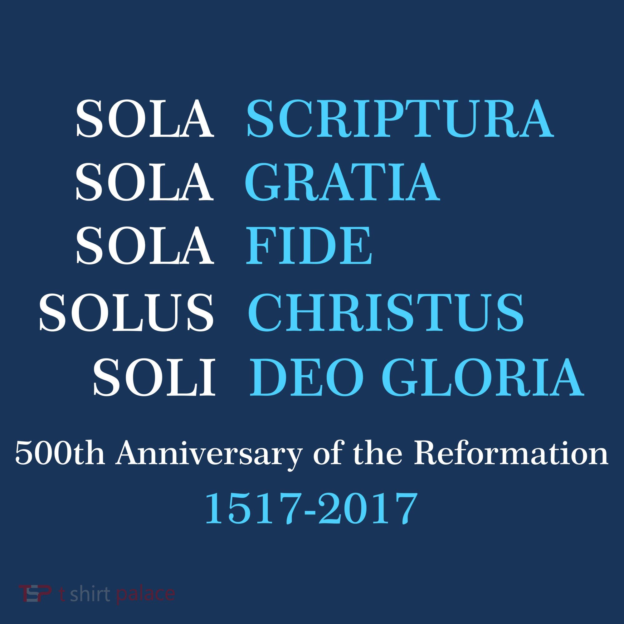 Reformation 500th Anniversary Five Solas Pajama Set