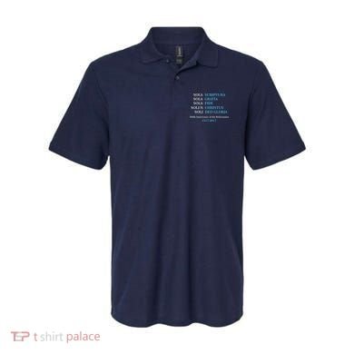 Reformation 500th Anniversary Five Solas Polo