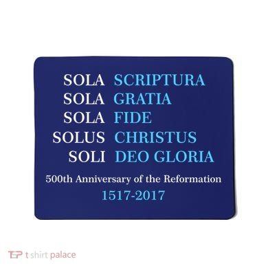Reformation 500th Anniversary Five Solas Mousepad
