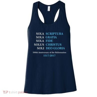 Reformation 500th Anniversary Five Solas Women's Tank Top