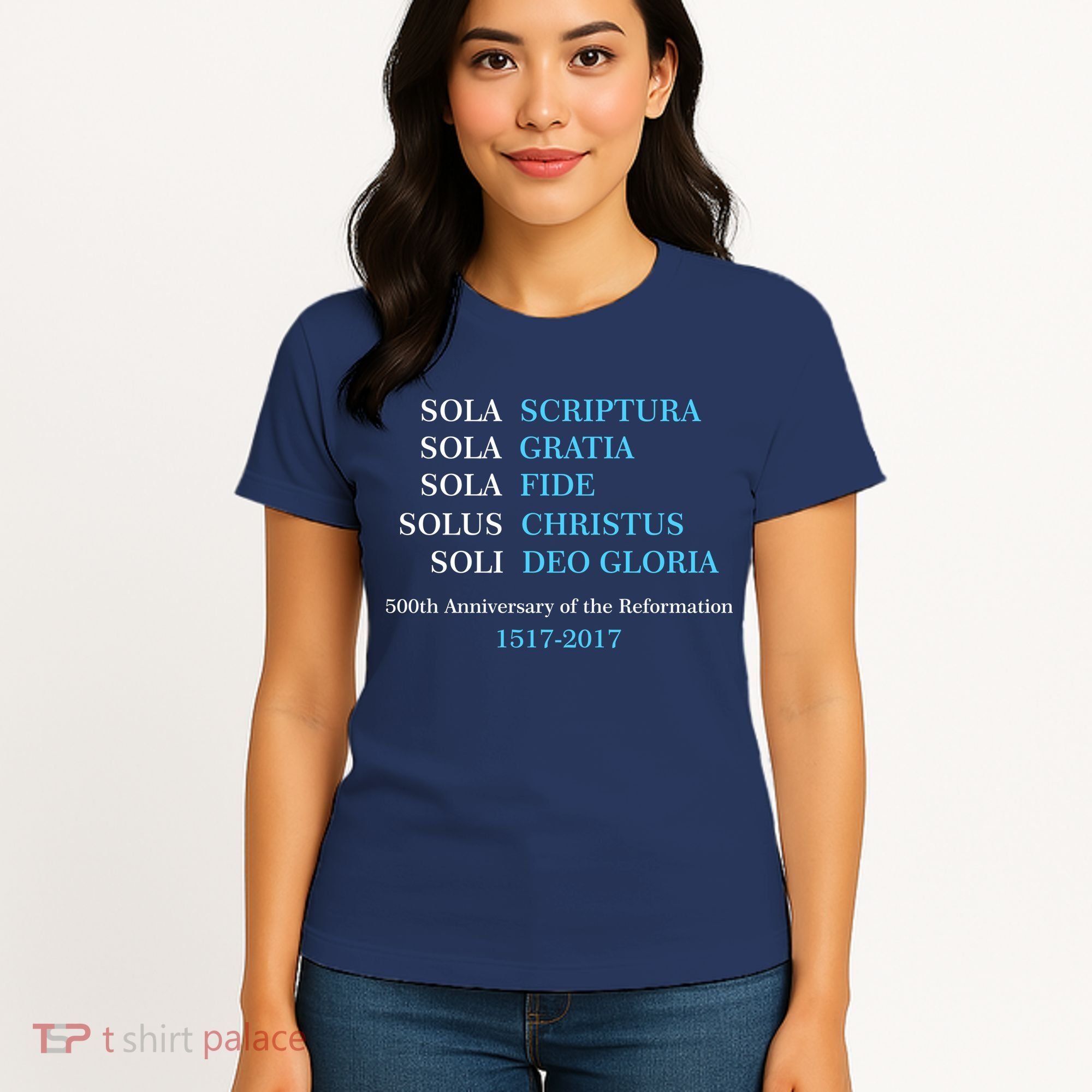 Reformation 500th Anniversary Five Solas Women's T-Shirt