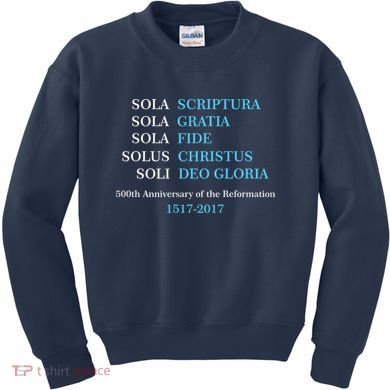 Reformation 500th Anniversary Five Solas Kids Sweatshirt