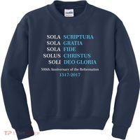 Reformation 500th Anniversary Five Solas Kids Sweatshirt thumb 0