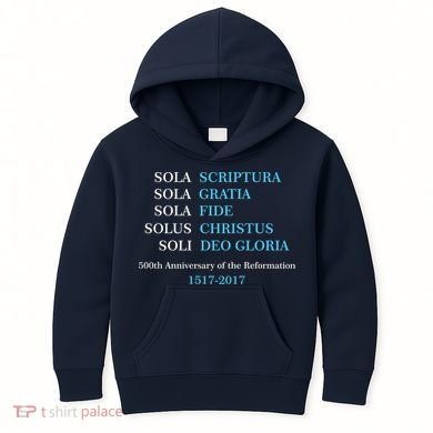 Reformation 500th Anniversary Five Solas Kids Hoodie