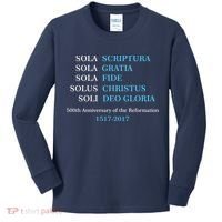 Reformation 500th Anniversary Five Solas Kids Long Sleeve Shirt thumb 0