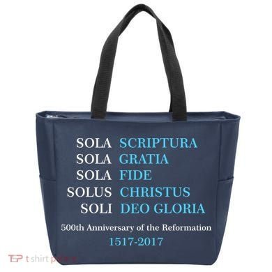 Reformation 500th Anniversary Five Solas Tote Bag