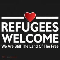 Refugees Welcome We Are Still The Land Of The Free Polo thumb 3