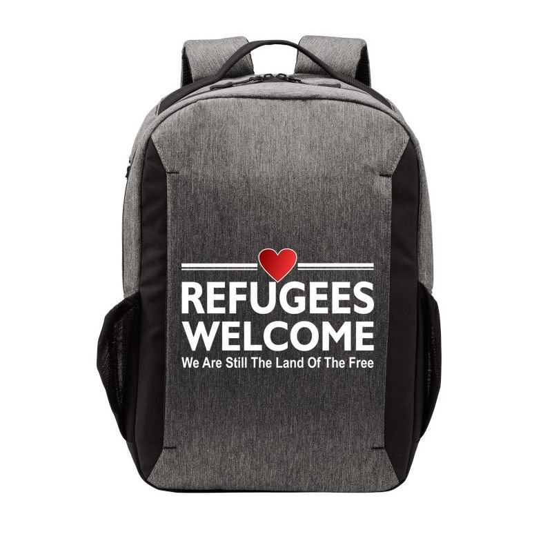Refugees Welcome We Are Still The Land Of The Free Vector Backpack