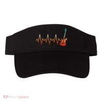 Retro Electric Guitar Heartbeat Guitarist Rock Music Band Visor thumb 0