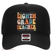 Retro Eighth Grade Teacher Funny 8th Grade Teacher Life Hat thumb 0