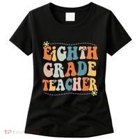 Retro Eighth Grade Teacher Funny 8th Grade Teacher Life Women's T-Shirt thumb 0