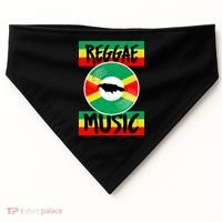Reggae Music Jamaica USA-Made Doggie Bandana thumb 0