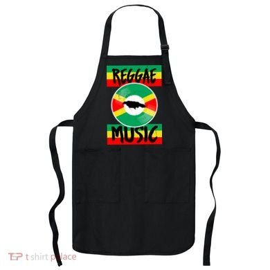 Reggae Music Jamaica Apron