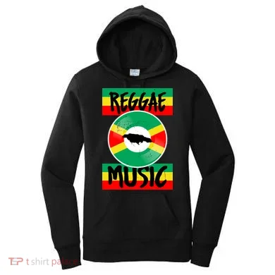 Reggae Music Jamaica Women's Hoodie