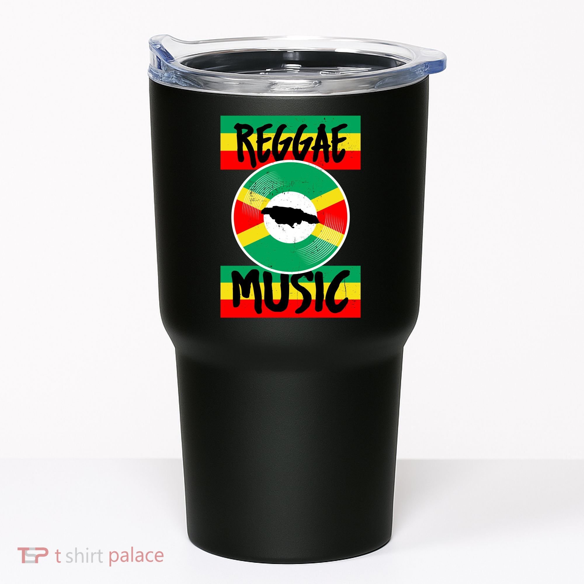 Reggae Music Jamaica Tumbler