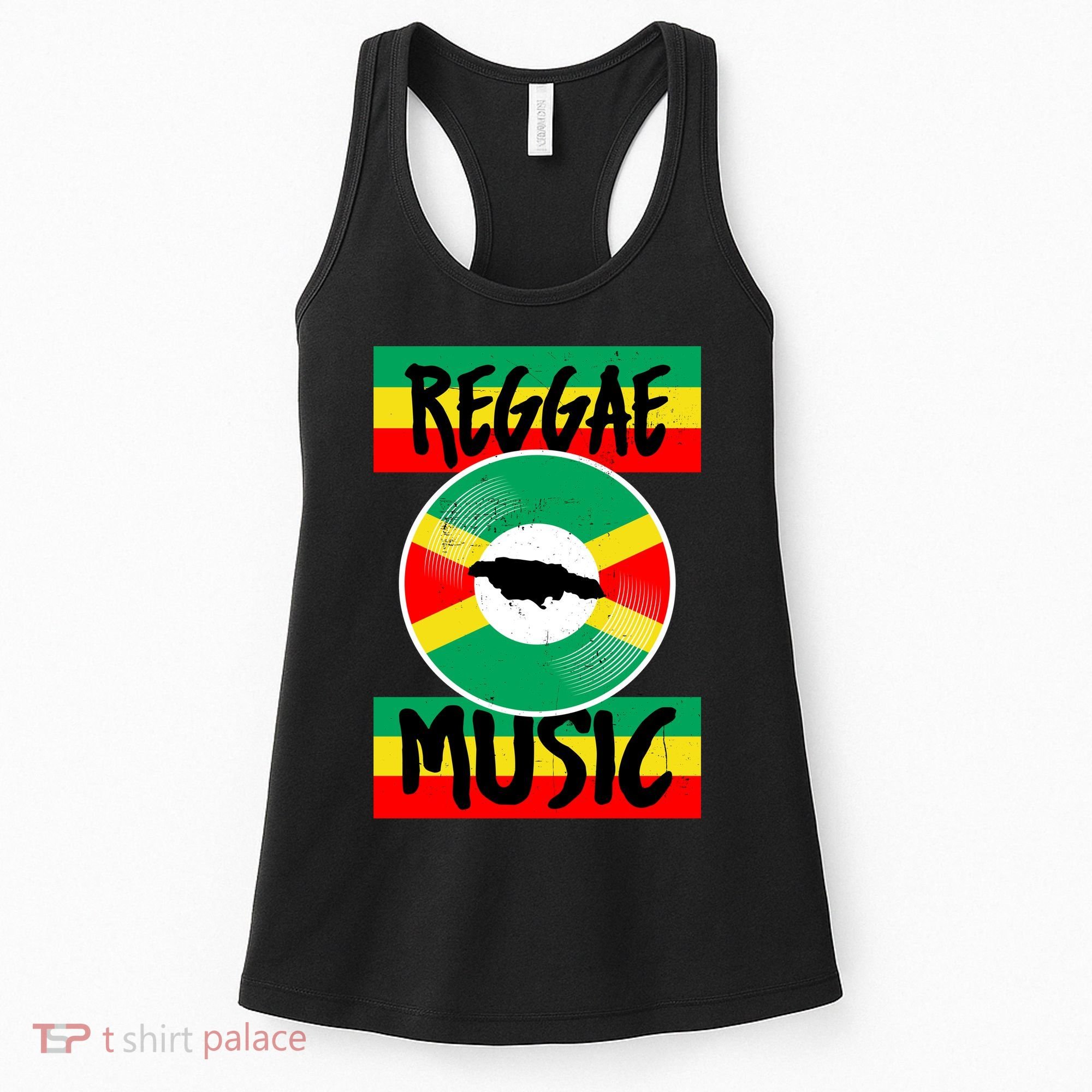 Reggae Music Jamaica Women's Tank Top
