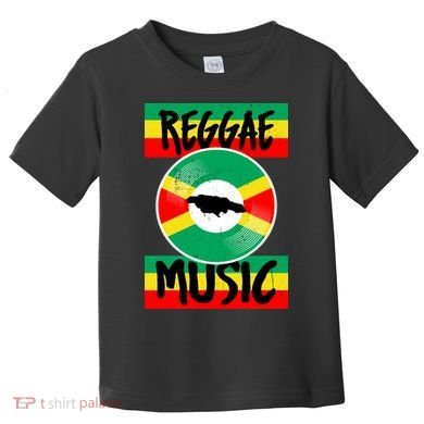 Reggae Music Jamaica Toddler T-Shirt