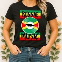 Reggae Music Jamaica Women's T-Shirt thumb 2