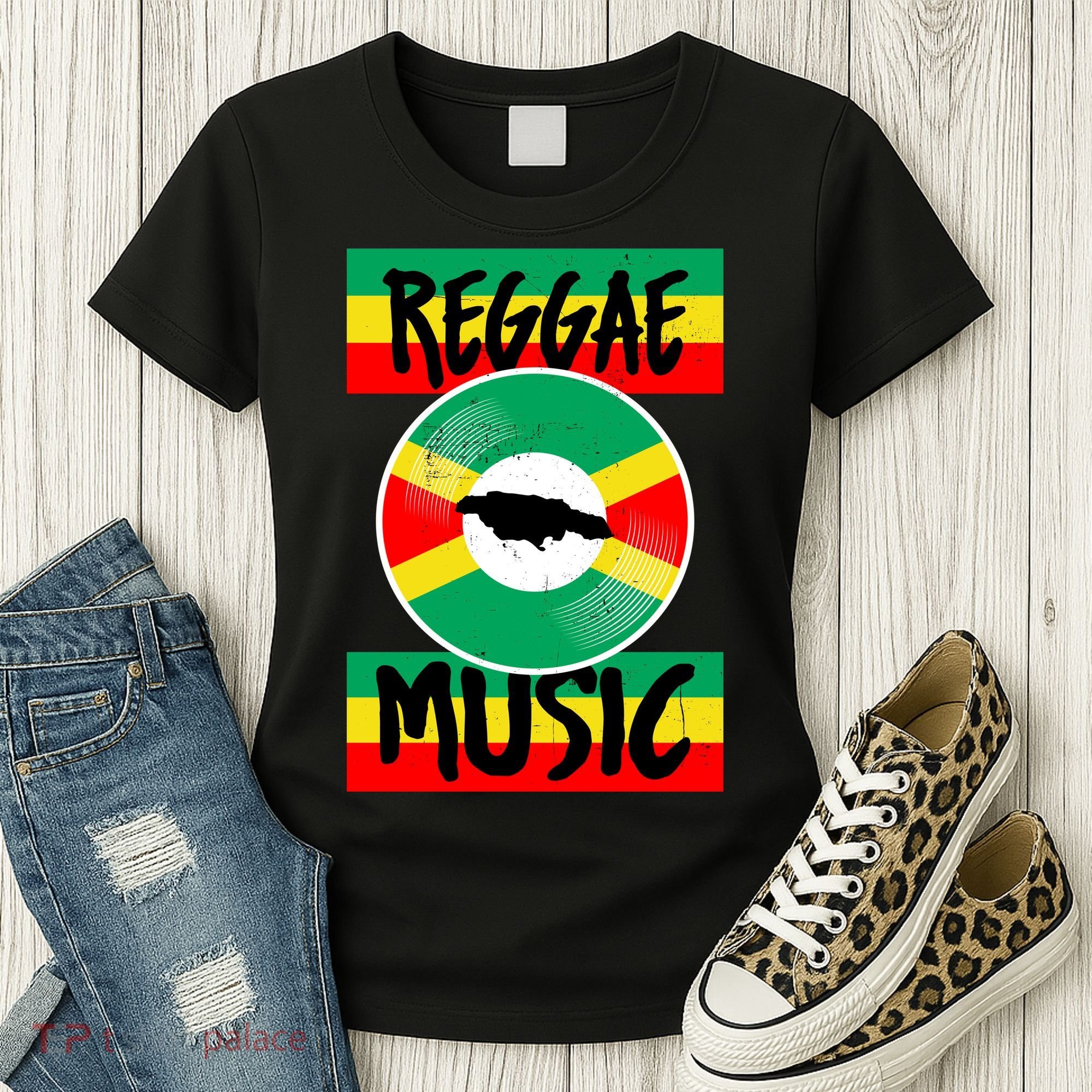 Reggae Music Jamaica Women's T-Shirt