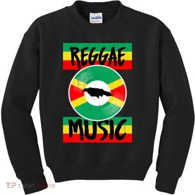 Reggae Music Jamaica Kids Sweatshirt