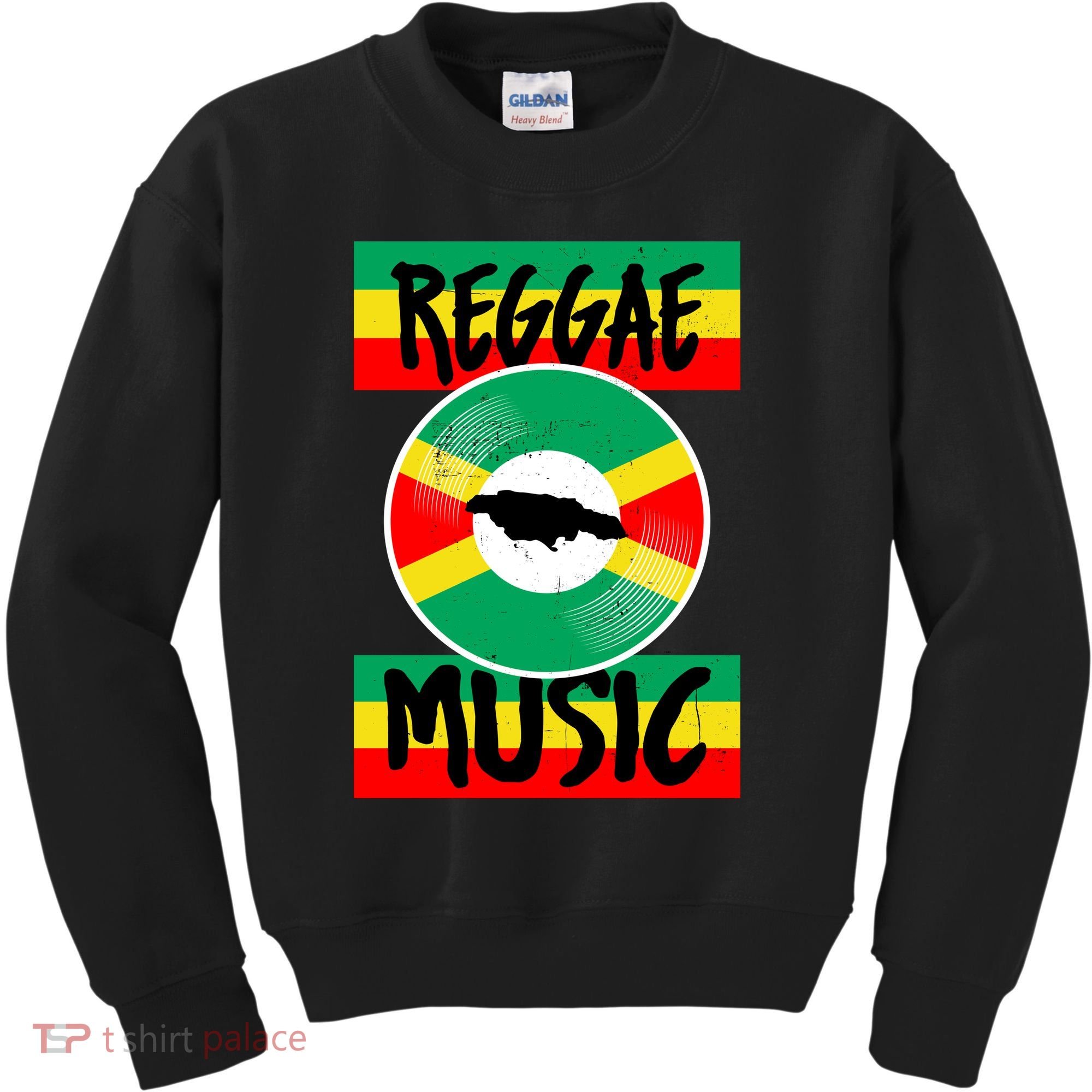 Reggae Music Jamaica Kids Sweatshirt