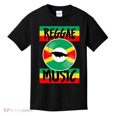 Reggae Music Jamaica Kids T-Shirt