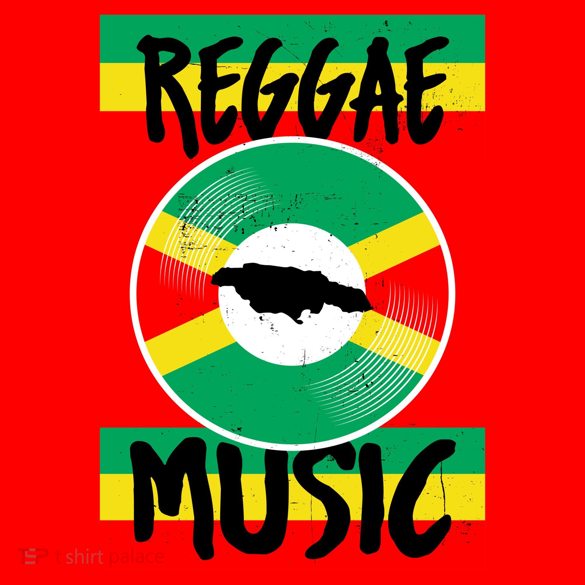 Reggae Music Jamaica Santa Hat