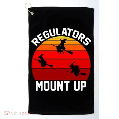 Regulators Mount Up Golf Towel
