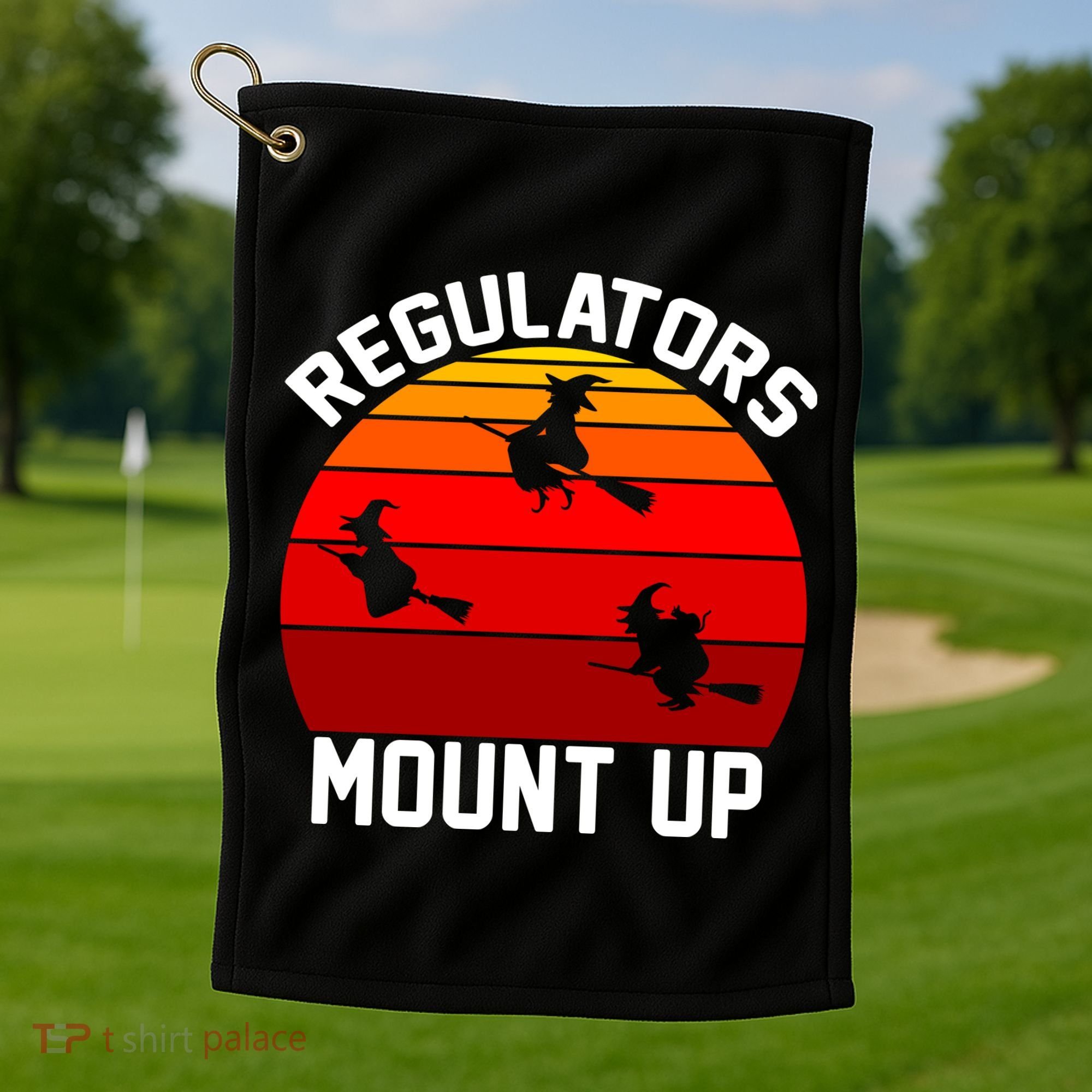 Regulators Mount Up Golf Towel
