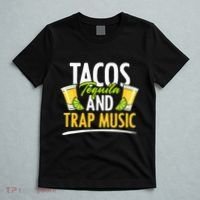Rap Edm Hiphop Rapper Tacos Tequila And Trap Music T-Shirt thumb 5
