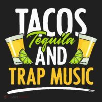 Rap Edm Hiphop Rapper Tacos Tequila And Trap Music Beanie thumb 2