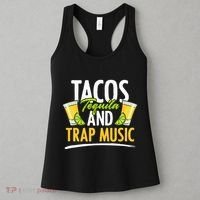Rap Edm Hiphop Rapper Tacos Tequila And Trap Music Women's Tank Top thumb 3