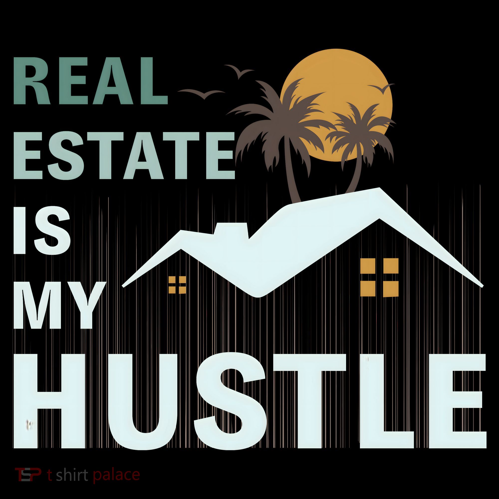 Real Estate Is My Hustle Bucket Hat