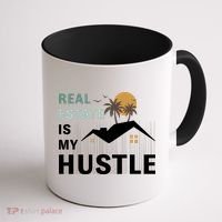 Real Estate Is My Hustle Coffee Mug thumb 1