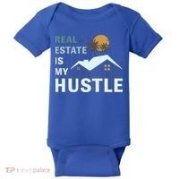 Real Estate Is My Hustle Baby Bodysuit thumb 0