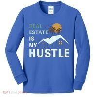 Real Estate Is My Hustle Kids Long Sleeve Shirt thumb 0