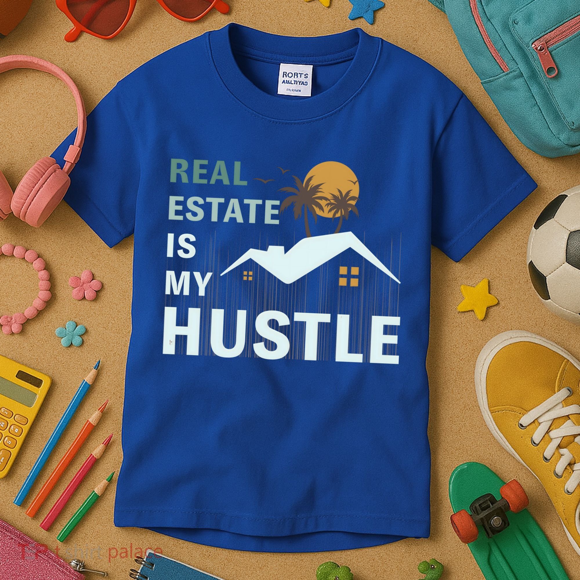 Real Estate Is My Hustle Kids T-Shirt