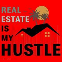 Real Estate Is My Hustle Santa Hat thumb 1