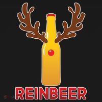 Reinbeer Funny Christmas Beer Reindeer Women's Tank Top thumb 5