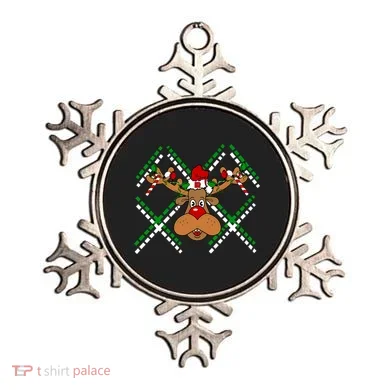 Reindeer Ugly Christmas Sweater Ornament