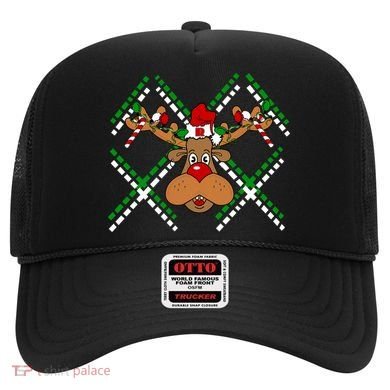 Reindeer Ugly Christmas Sweater Hat